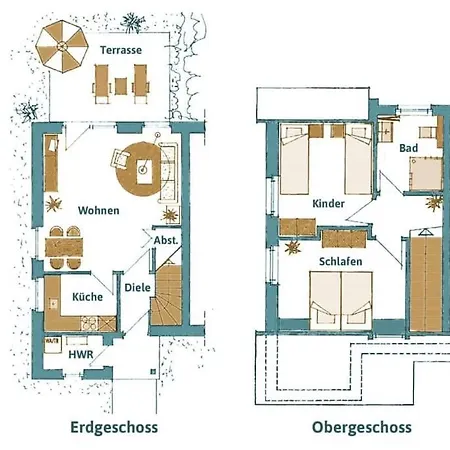 Luettje Huck - Seeblick 1 アパート